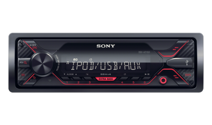 Sony autorádio DSX-A410BT bez mechaniky, USB, 