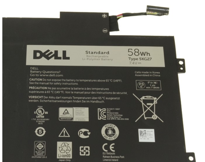 Dell Batéria 4-cell 58W/ HR LI-ION Inspiron 7437 
