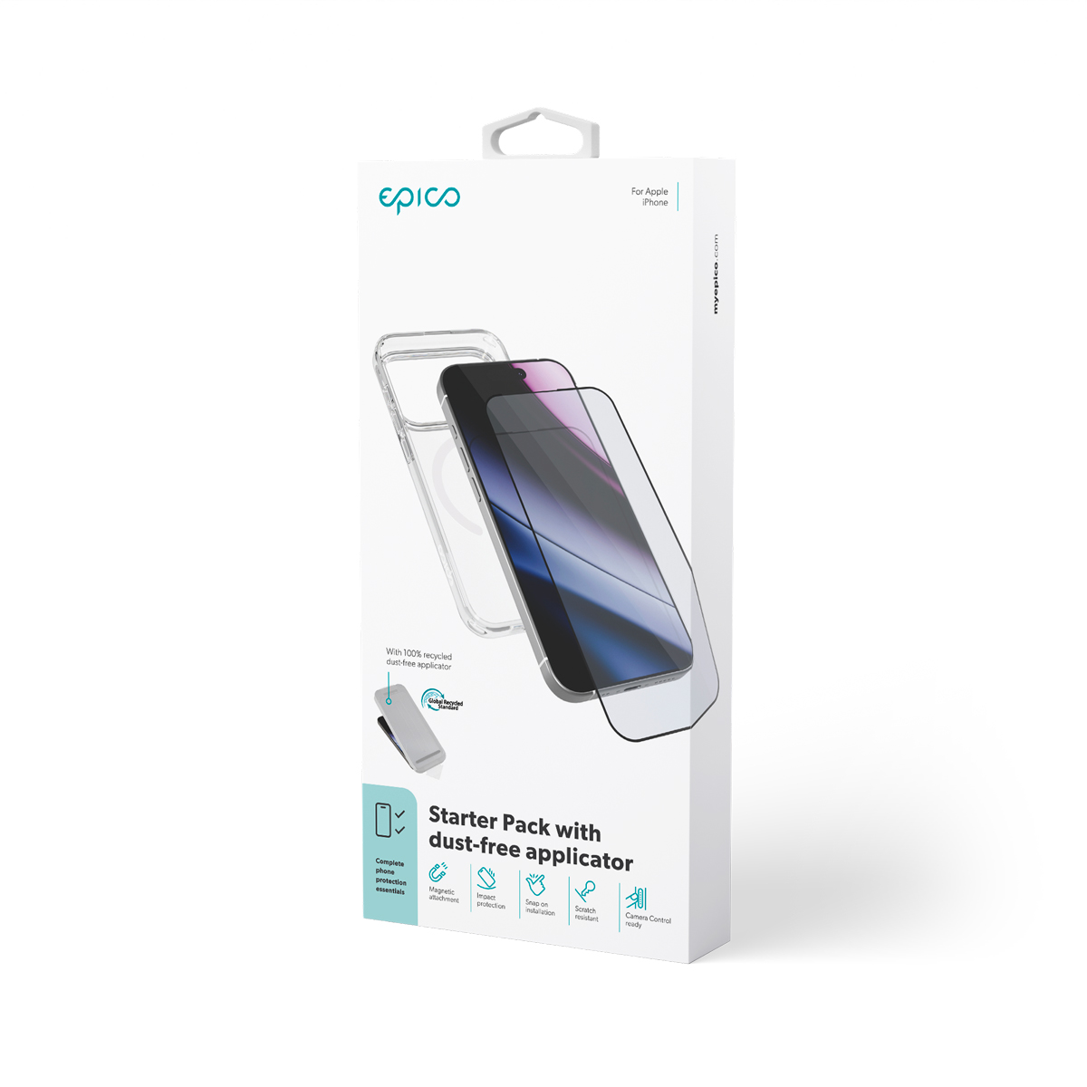 Epico StarterPack iPhone Air - sklo + kryt 