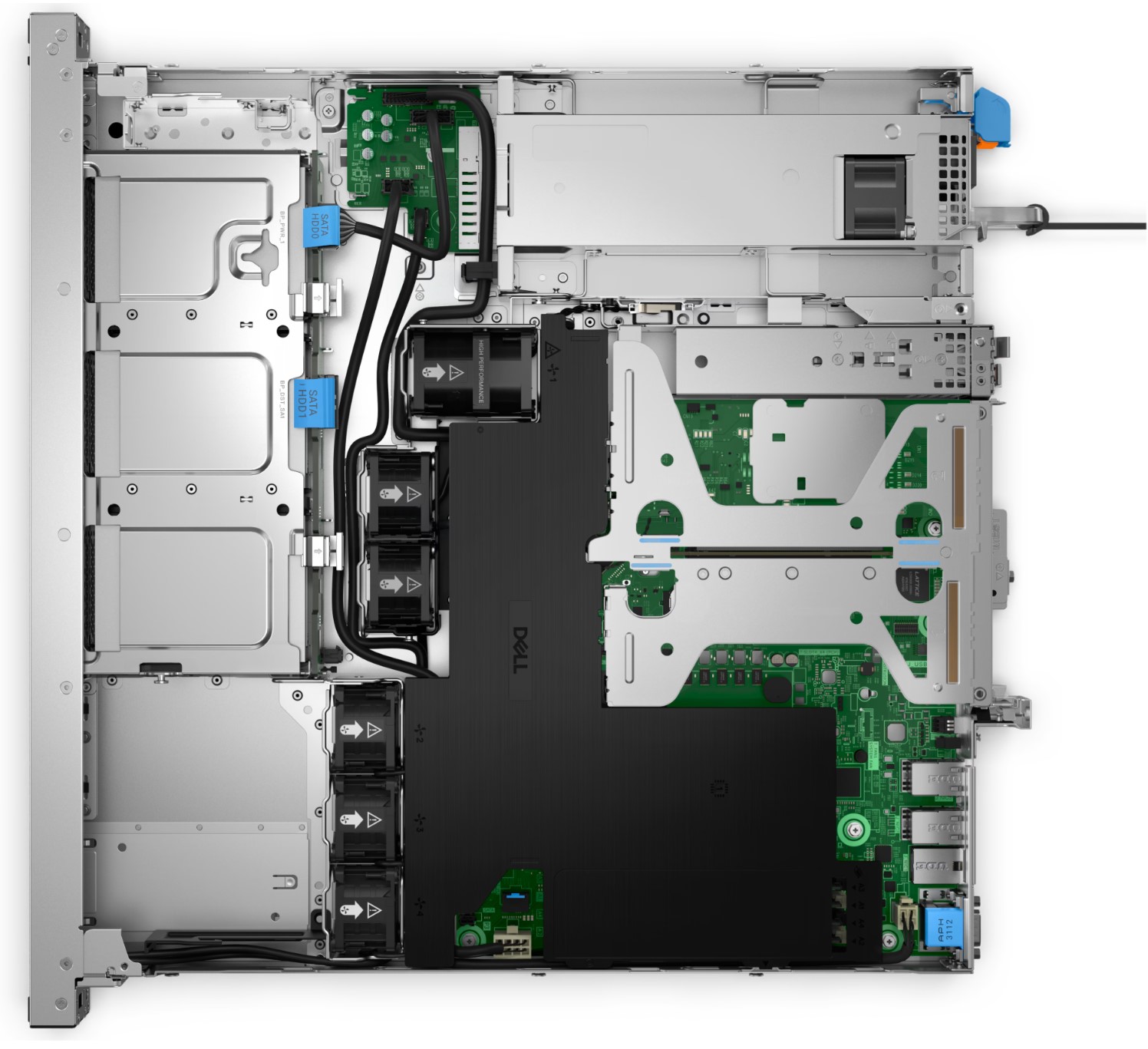 Dell Server PowerEdge R260 6333P/ 16GB/ 1x 480GB SSD/ 6x2, 5"/ H355/ 700W/ 3NBD Basic 