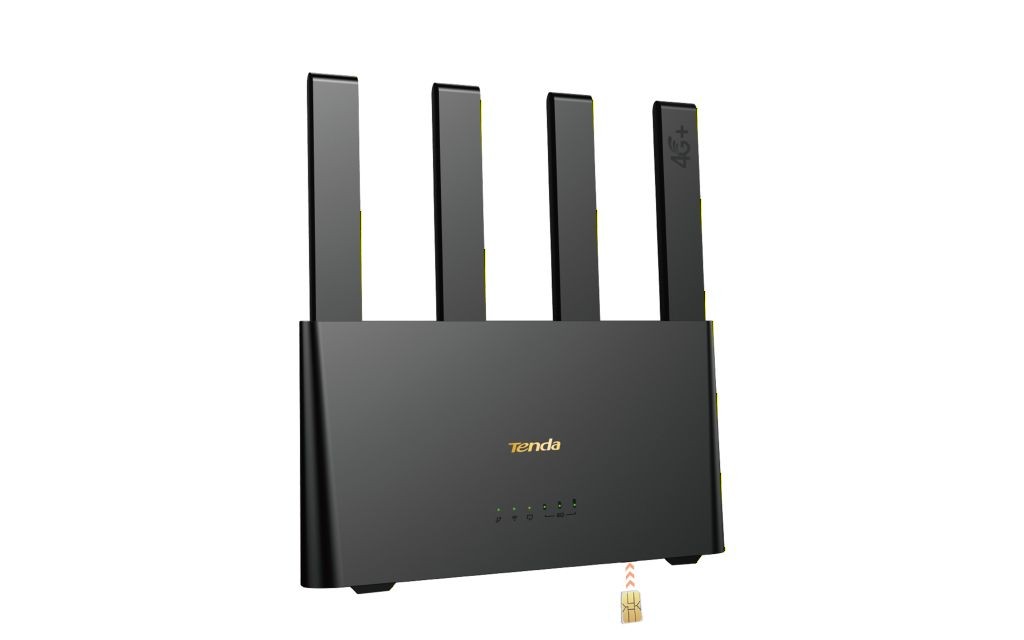 Tenda 4G08 Wi-Fi AC1200 4G+ LTE Mesh router, 2x Gigabit WAN/ LAN, IPv6, VPN, LTE Cat.6, CZ App 