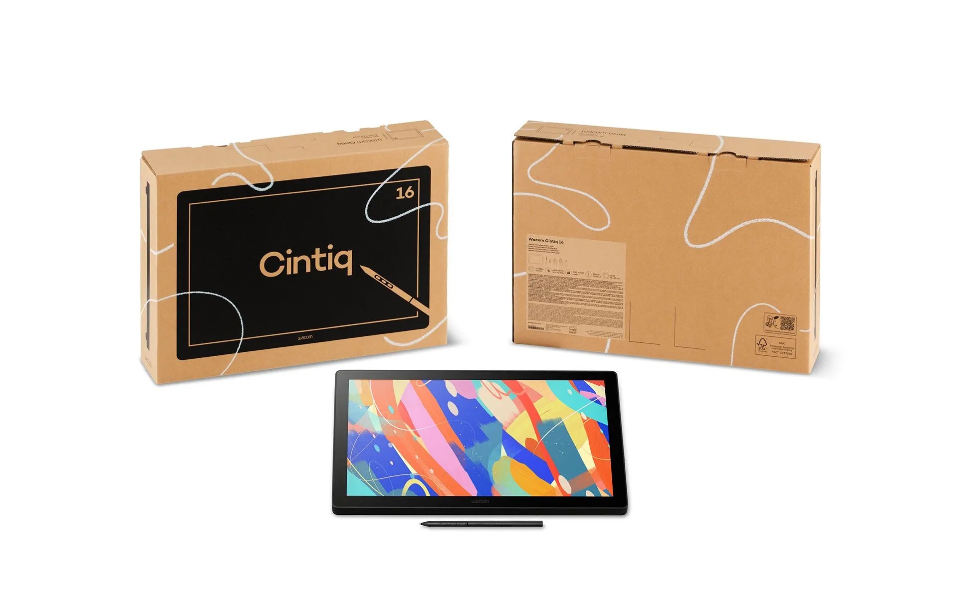 Wacom Cintiq 16 DTK168 - 5Y Wty 
