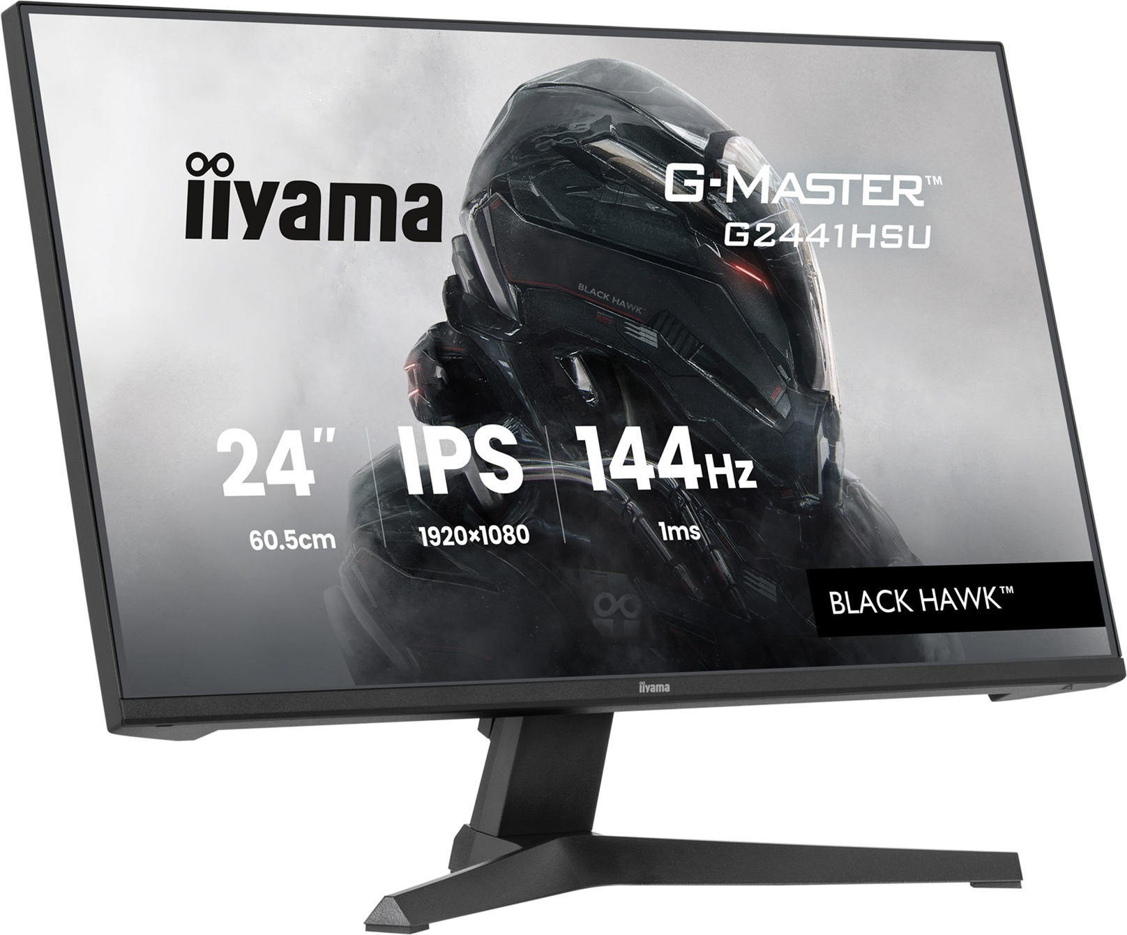 iiyama G-Master/ G2441HSU-B1/ 23, 8"/ IPS/ FHD/ 144Hz/ 1ms/ Čierna/ 3R 