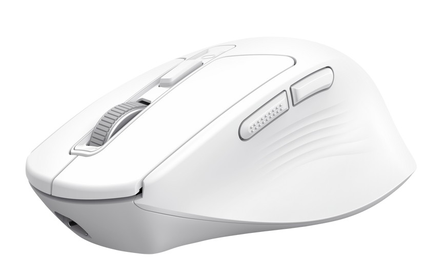 TRUSt NIVEN COMFORT MULTI-WRLS MOUSE WHT 