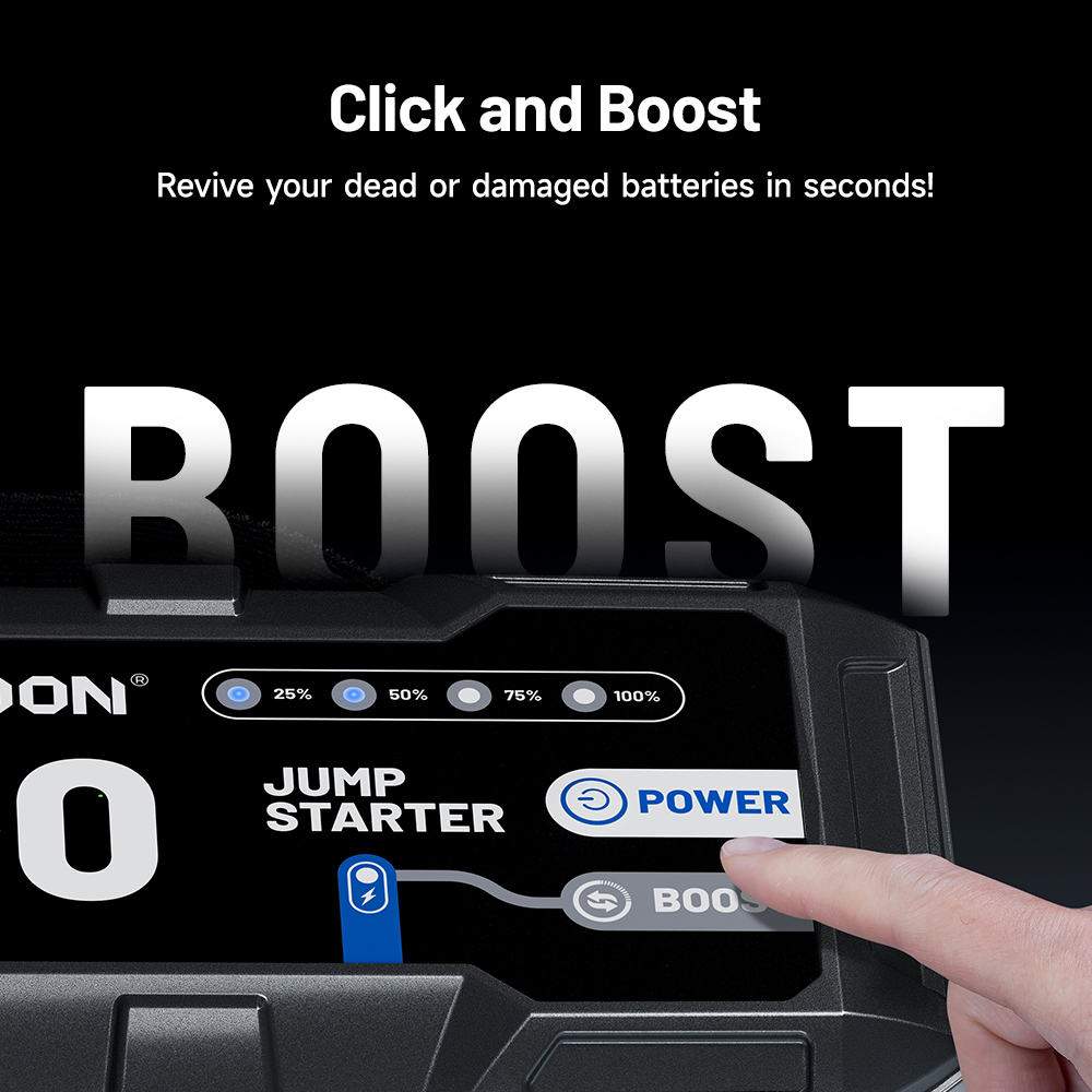 TOPDON Car Jump Starter V3000/ 3000A/ 12V vozidla/ 24000mAh/ 9l benzín/ 7l diesel/ LED svetlo | 