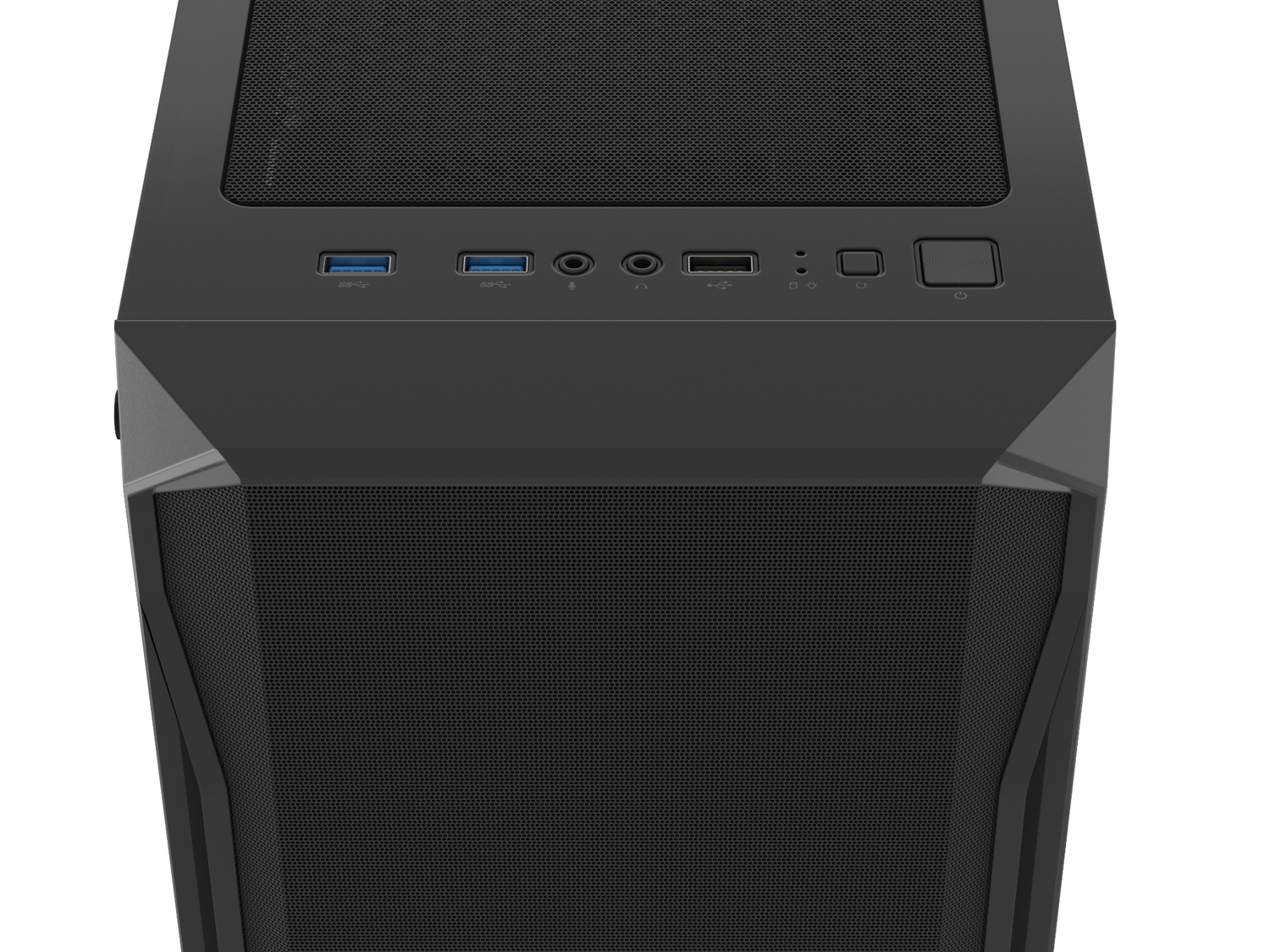 PC skriňa Fury SHOBO SH4 RGB Midi Tower, Window,  