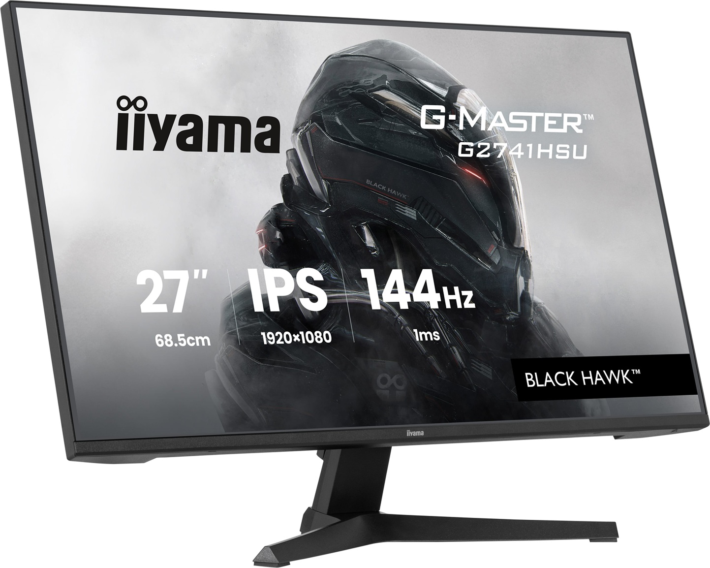 iiyama G-Master/ G2741HSU-B1/ 27"/ IPS/ FHD/ 144Hz/ 1ms/ Čierna/ 3R 
