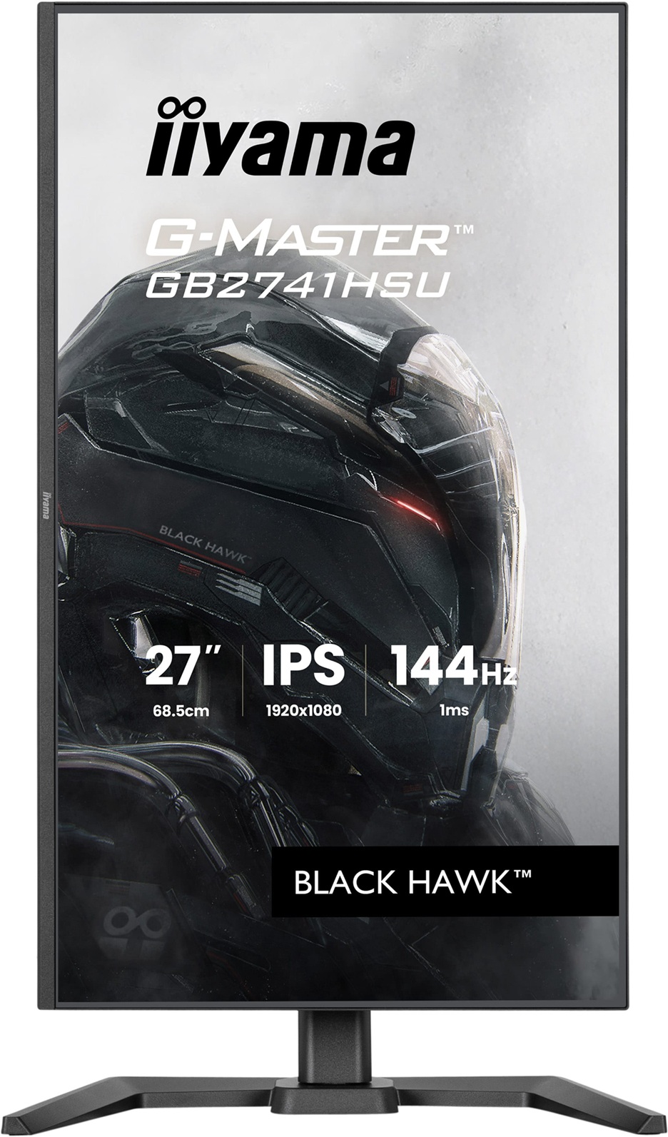 iiyama G-Master/ GB2741HSU-B1/ 27"/ IPS/ FHD/ 144Hz/ 1ms/ Čierna/ 3R 
