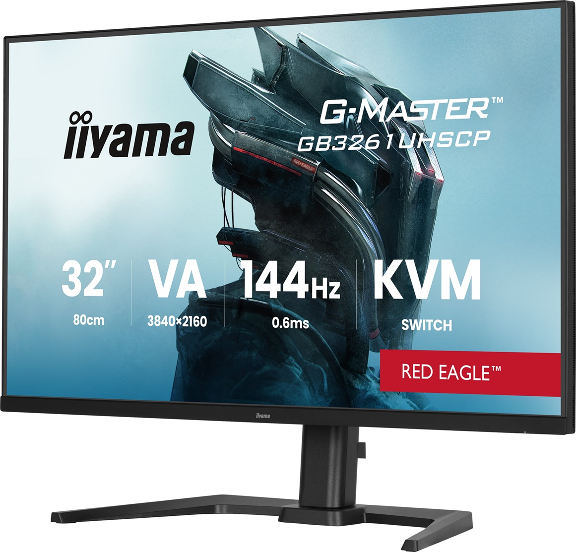 iiyama G-Master/ GB3261UHSCP-B1/ 31, 5"/ VA/ 4K UHD/ 144Hz/ 0, 6ms/ Čierna/ 3R 