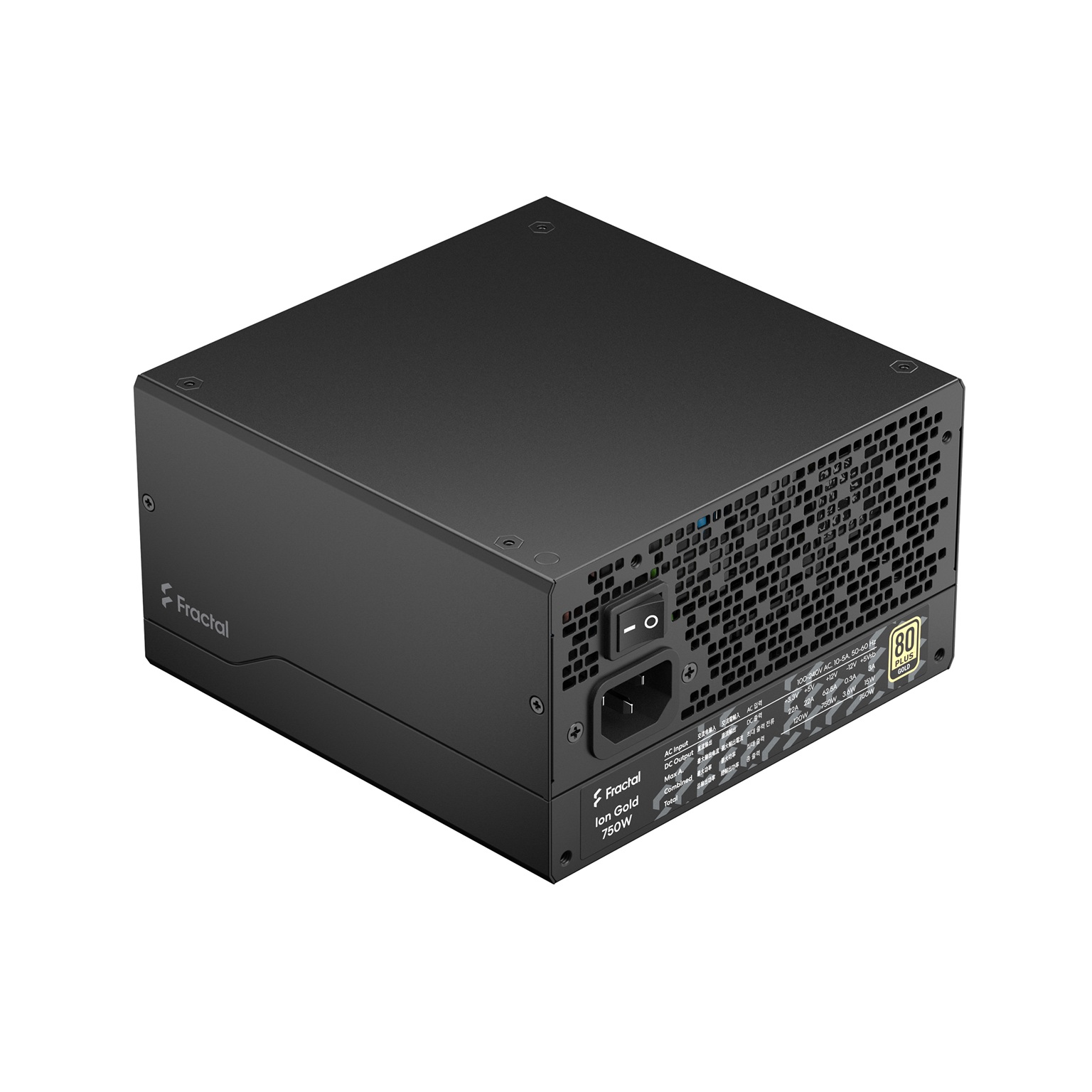 Fractal Ion 3/ 750W/ ATX 3.1/ 80PLUS Gold/ Modular/ Retail 
