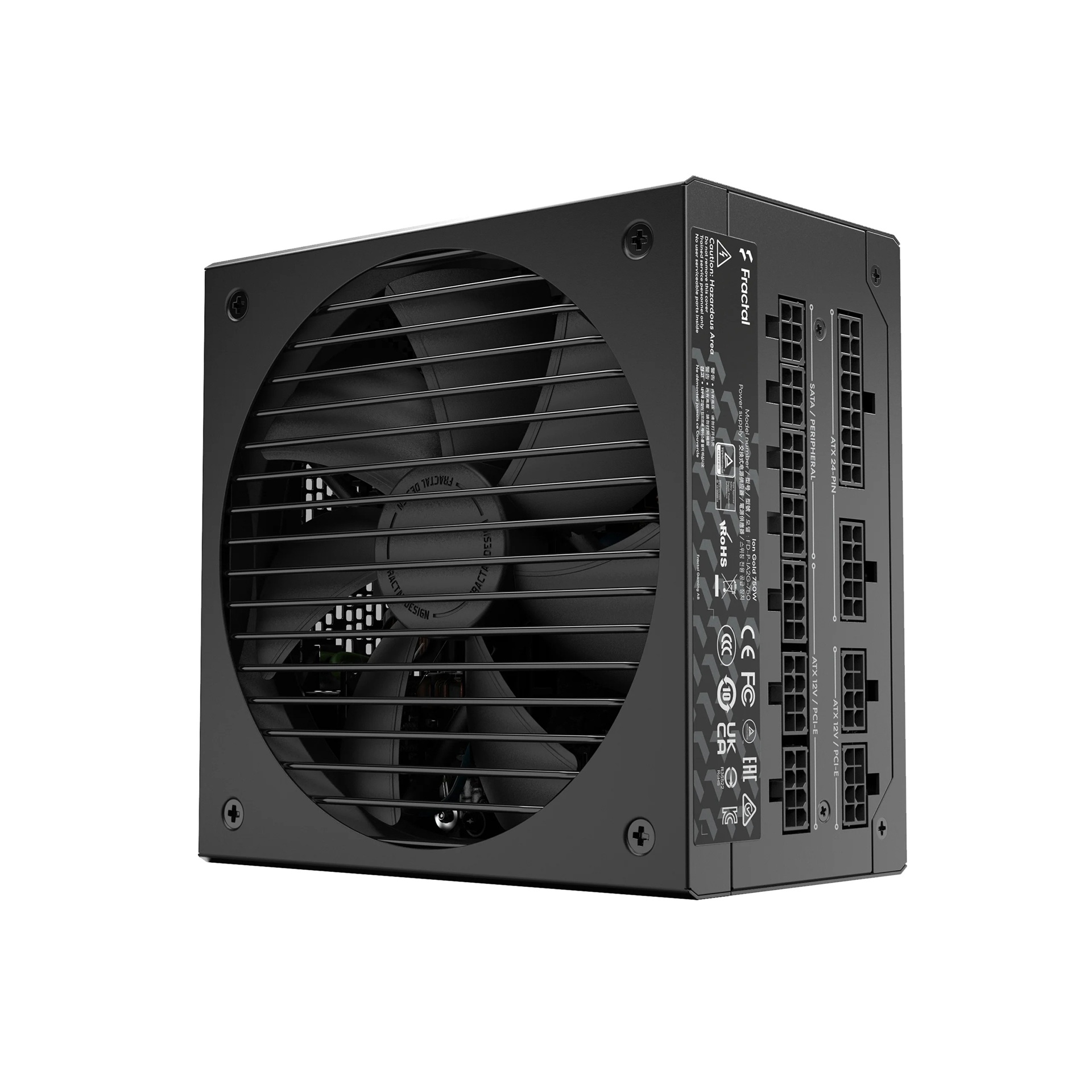 Fractal Ion 3/ 750W/ ATX 3.1/ 80PLUS Gold/ Modular/ Retail 