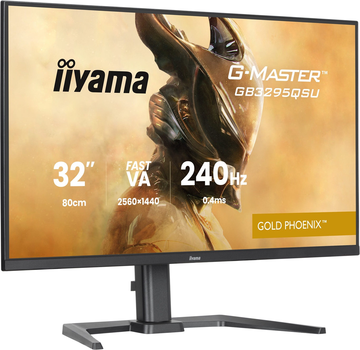 iiyama G-Master/ GB3295QSU-B1/ 31, 5"/ VA/ QHD/ 240Hz/ 0, 4ms/ Čierna/ 3R 