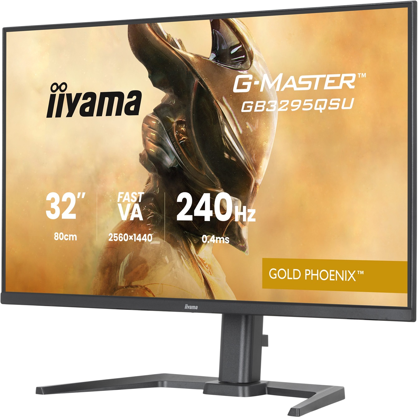iiyama G-Master/ GB3295QSU-B1/ 31, 5"/ VA/ QHD/ 240Hz/ 0, 4ms/ Čierna/ 3R 