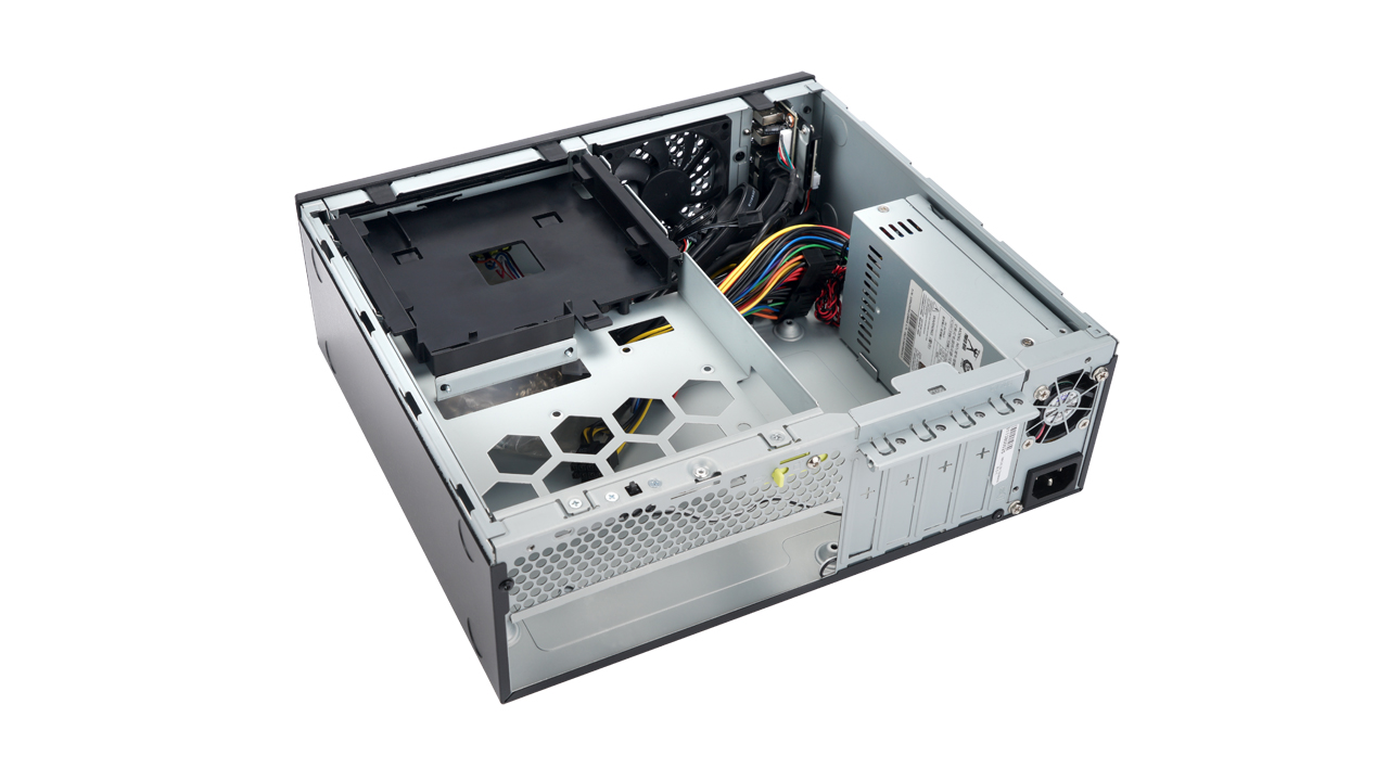 SFF In-Win CJ708 black, 8L, zdroj 265W 80+ Bronze 