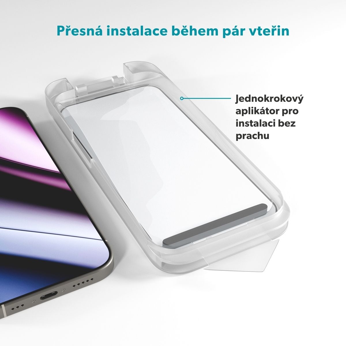 Epico StarterPack iPhone 17 - sklo + kryt 