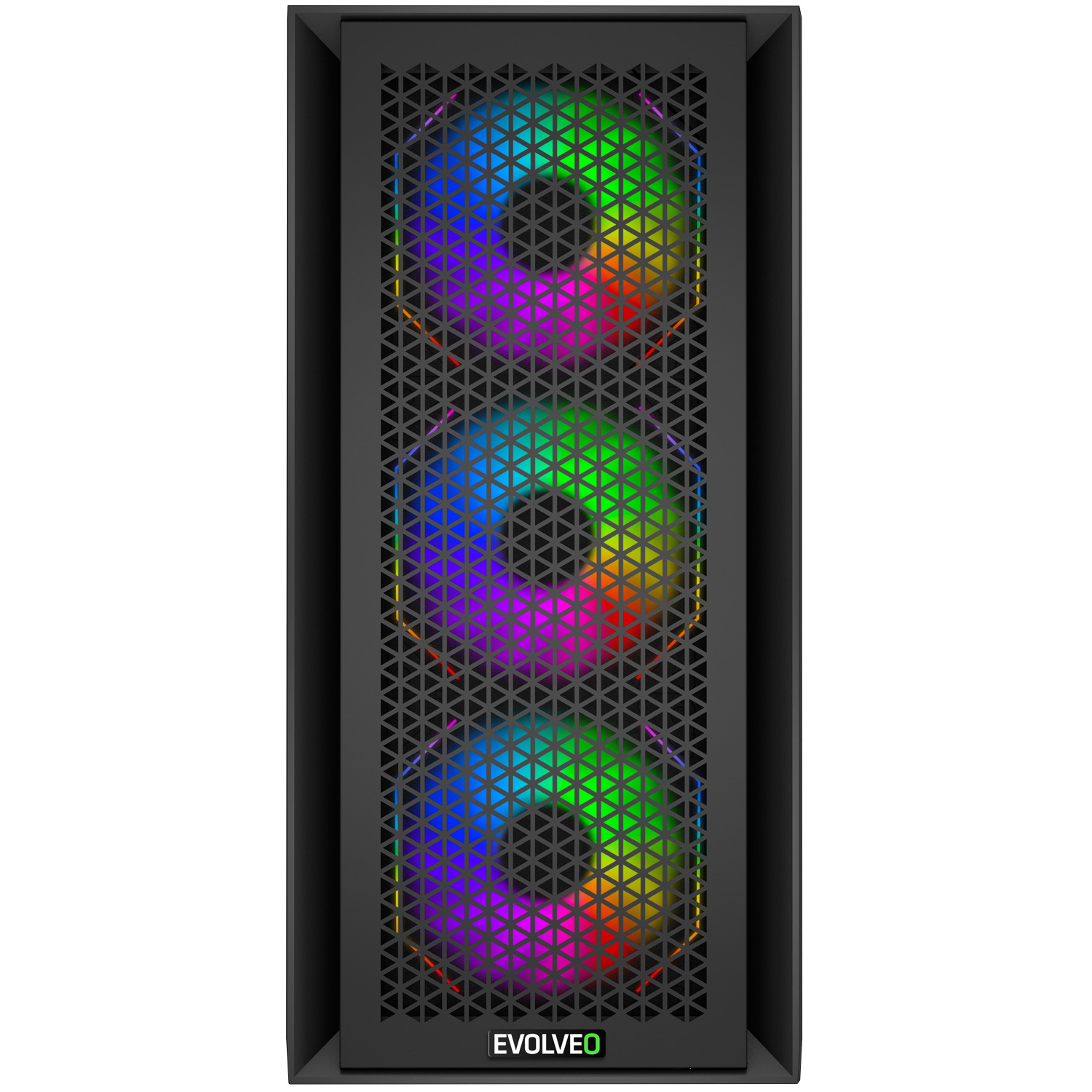 EVOLVEO Rhino, eATX/ ATX/ 4x ARGB/ bočnice sklo/ mesh 