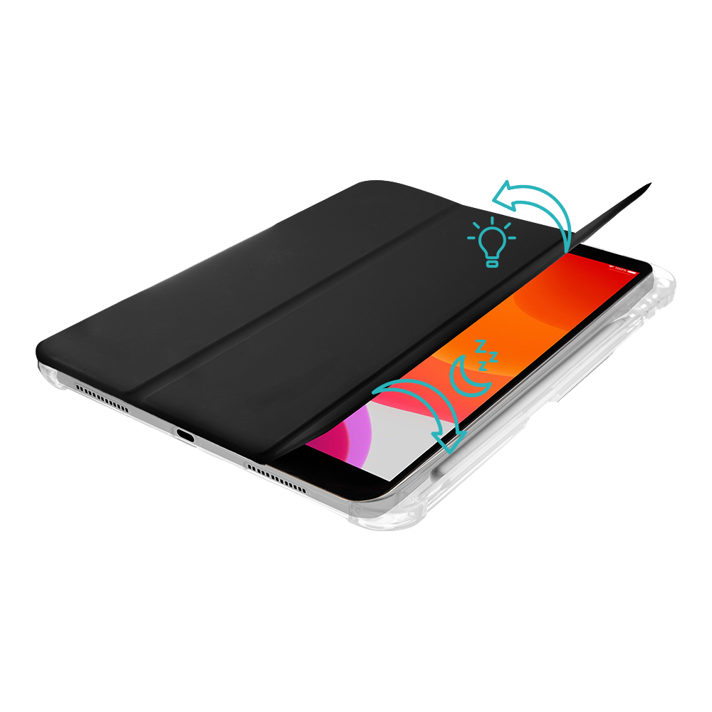 OBAL:ME MistyTab Puzdro pre Samsung Galaxy Tab S10 Lite/ S9/ S9 FE/ S10 FE Black 