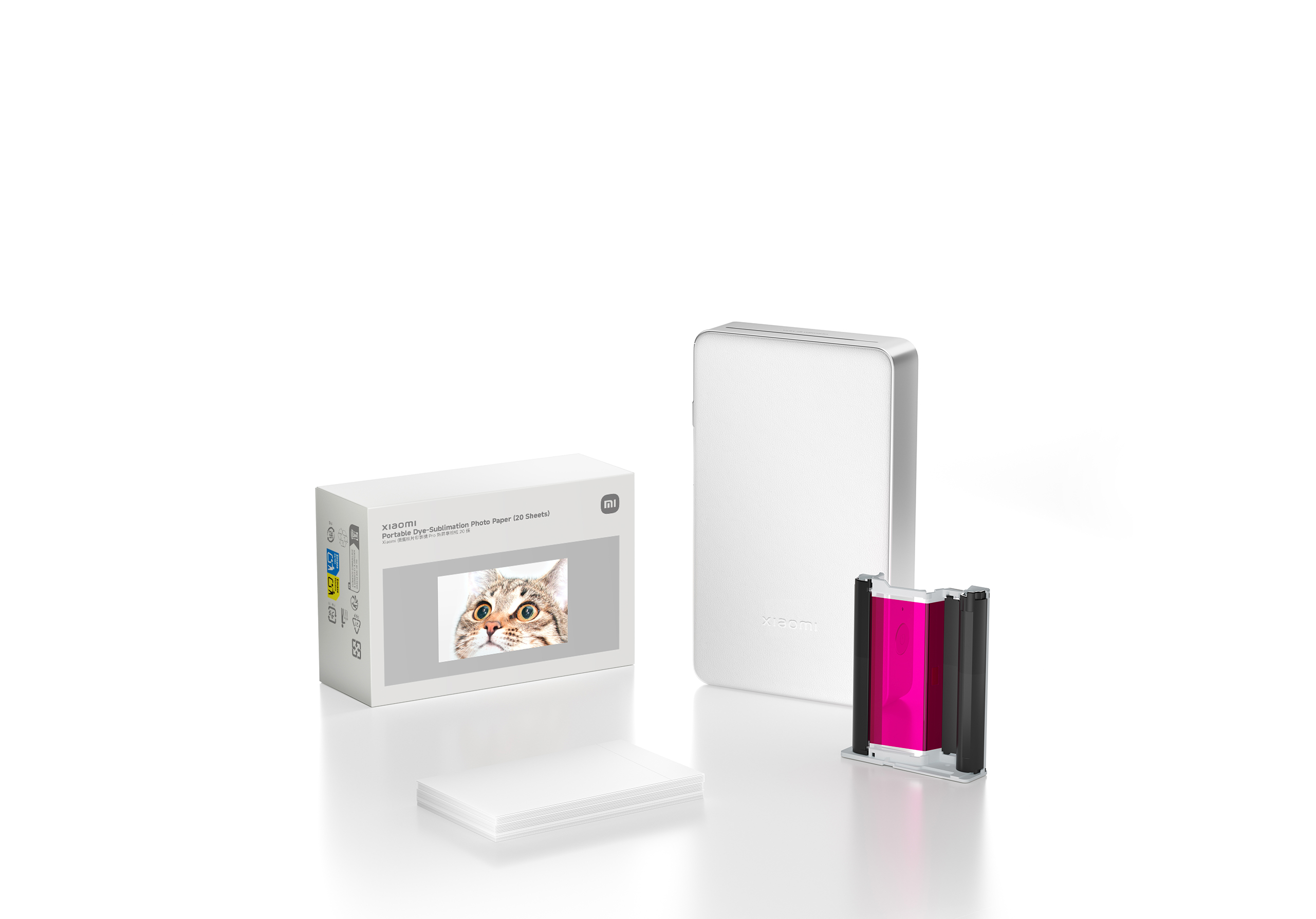 Xiaomi Portable Dye-Sublimation Photo Paper (20 Sheets) 