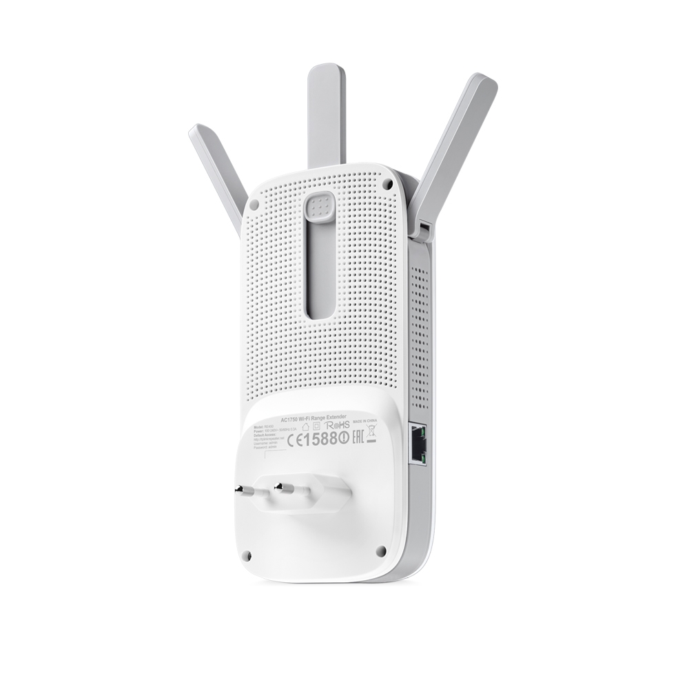 TP-Link RE450 AC1750 Dual Band Wifi Range Extender/ AP, 1xGb, power schedule 