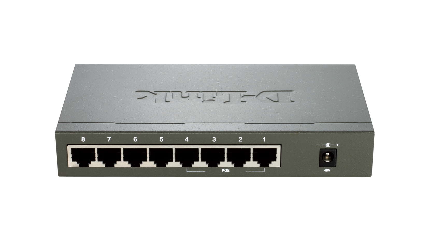 D-Link DES-1008PA 8x10/ 100 Desktop Switch, 4xPoE 