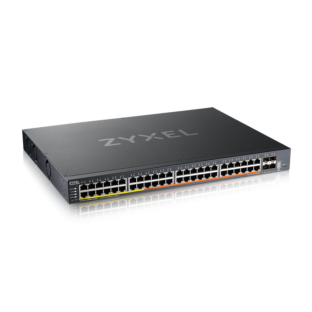 Zyxel XMG2230-52HP, L3, 16x 2.5G, 32x 1G, AC: 960W PoE, DC: 2400W PoE, 4xSFP+Uplink, 1Y NebulaFlexPro 