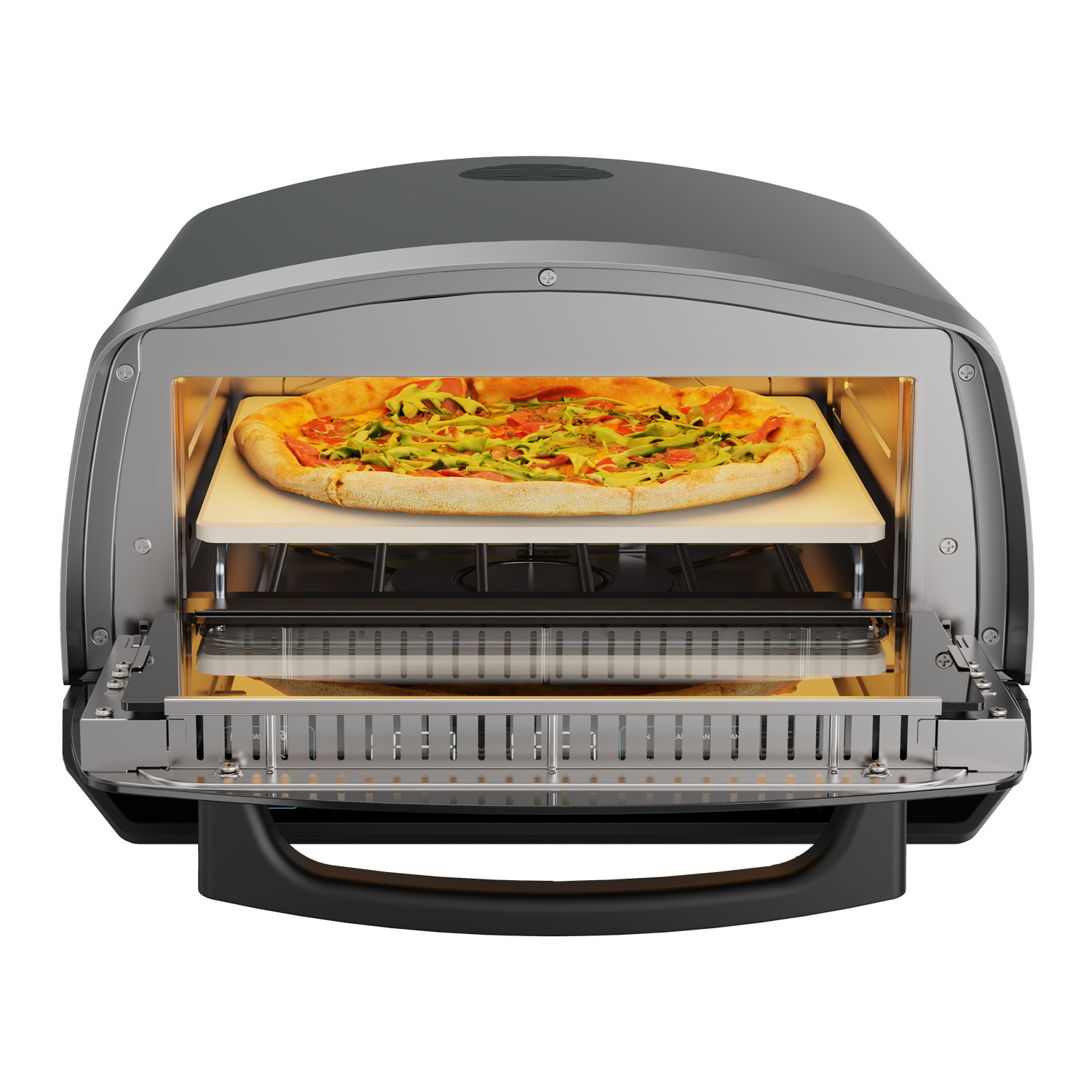 Salente Vulcano, elektrická pizza pec, 450 ° C 