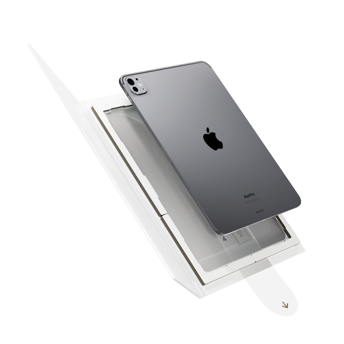 Epico Paper Texture Glass Screen Protector iPad Air 11" M2-M4 s aplikátorom 