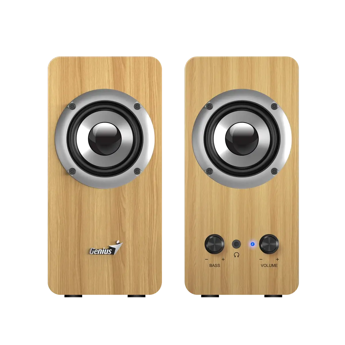 GENIUS SP-HF400 reproduktory, svetlé drevo 