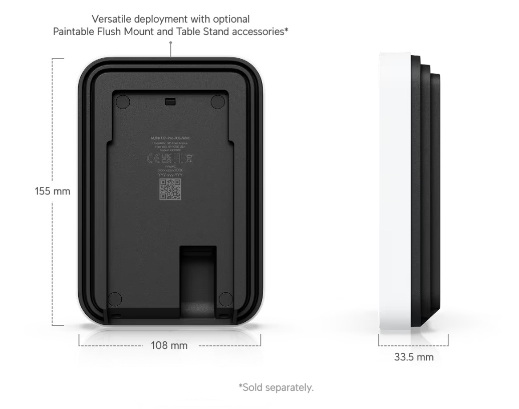 Ubiquiti U7-Pro-XG-Wall, UniFi U7 Pro XG Wall 