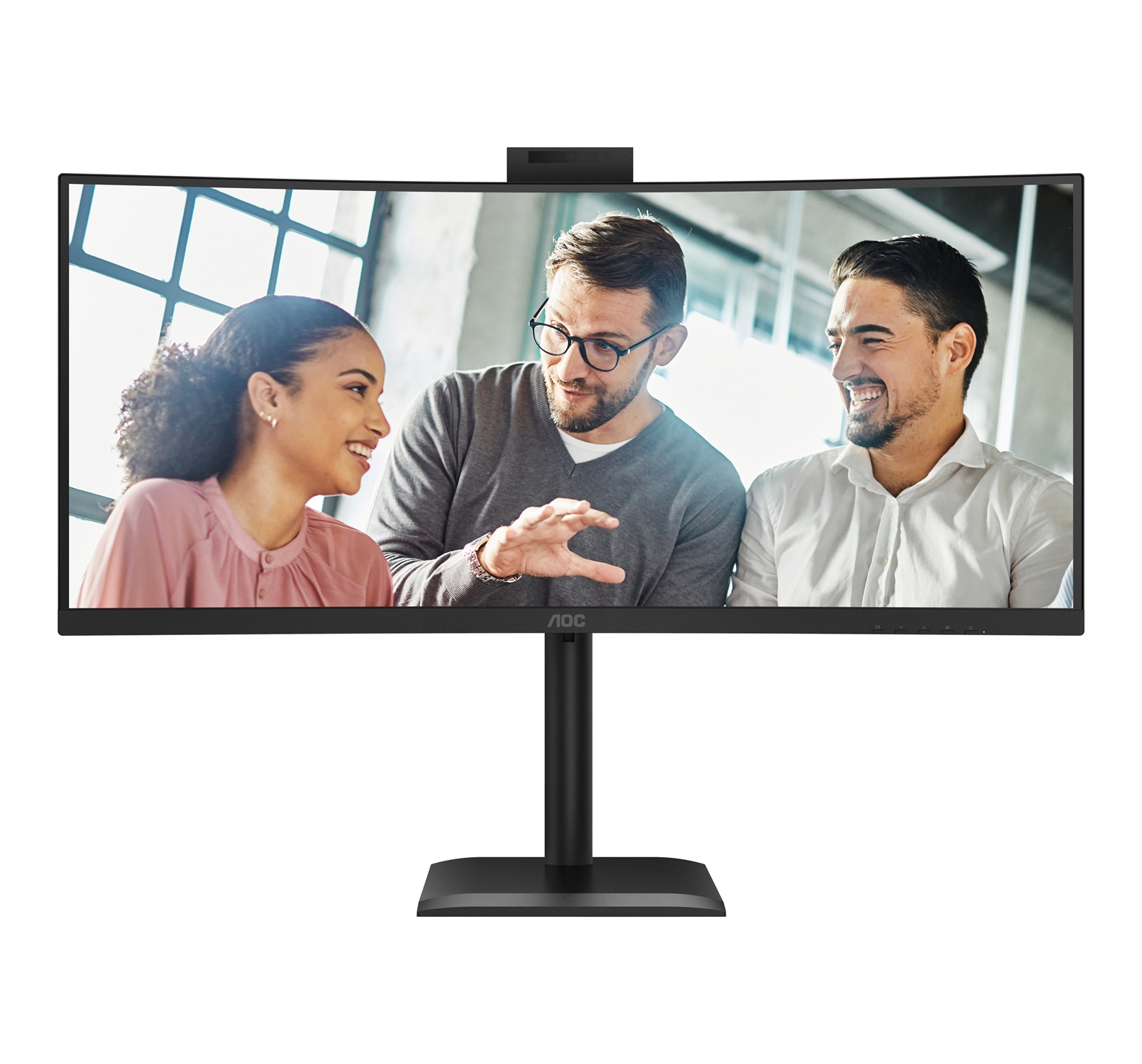 AOC/ CU34E4CW/ 34"/ VA/ wQHD/ 120Hz/ 4ms/ Čierna/ 5R 