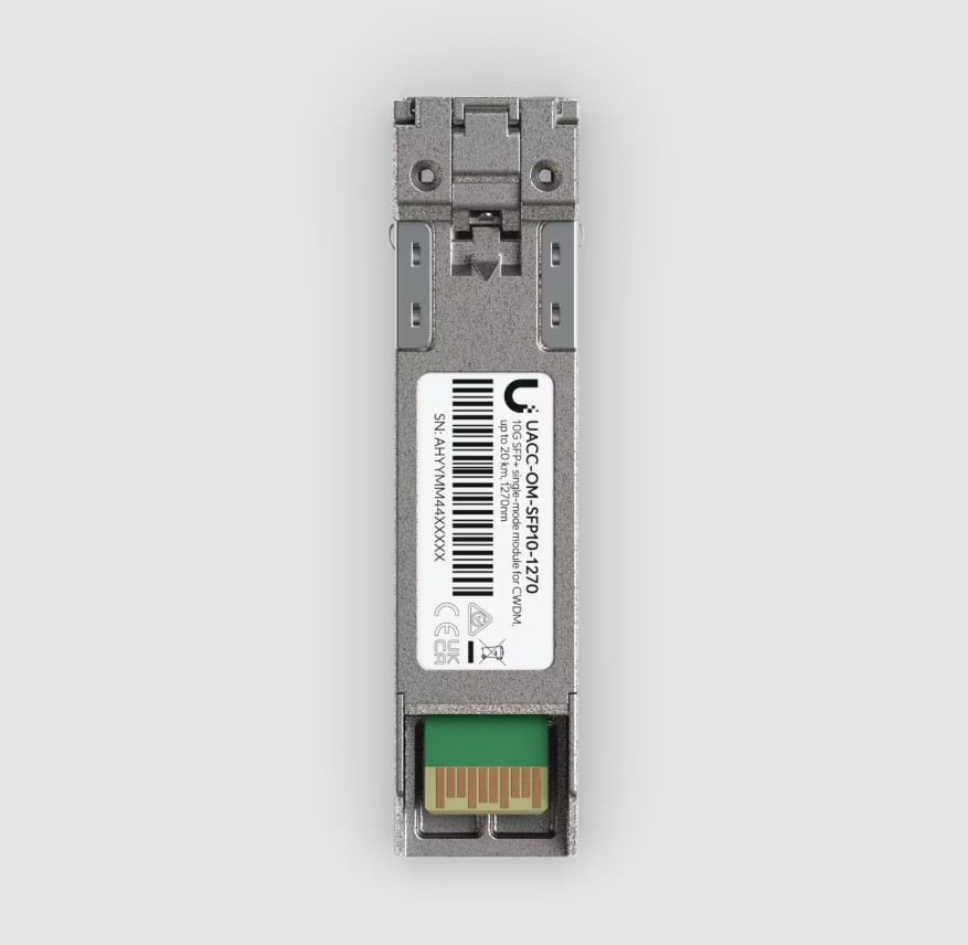 Ubiquiti UACC-OM-SFP10-1310, 10G CWDM SM Modula, DUplex LC UPC, 1310 nm, 20km 
