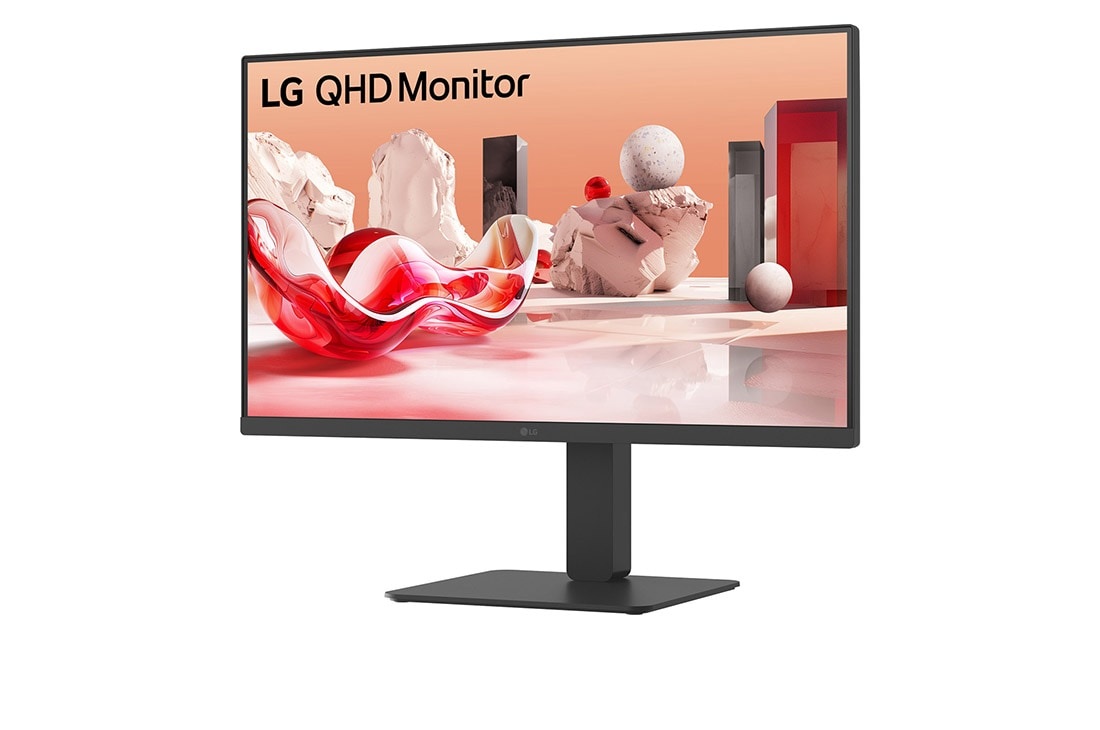 LG/ 27BA65QB/ 27"/ IPS/ QHD/ 100Hz/ 5ms/ Čierna/ 2R 