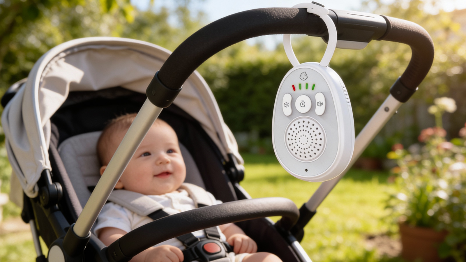EVOLVEO LULLA – Detská audio opatrovateľka s uspávankami a prenosom hlasu 