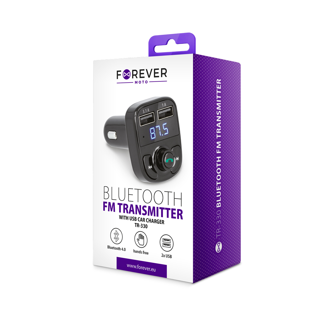 Bluetooth FM Transmiter Forever TR-330 s LCD 