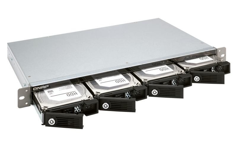 QNAP TR-004U rozširovacia jednotka pre PC, server alebo QNAP NAS (4x SATA / 1 x USB 3.0 typu C) 