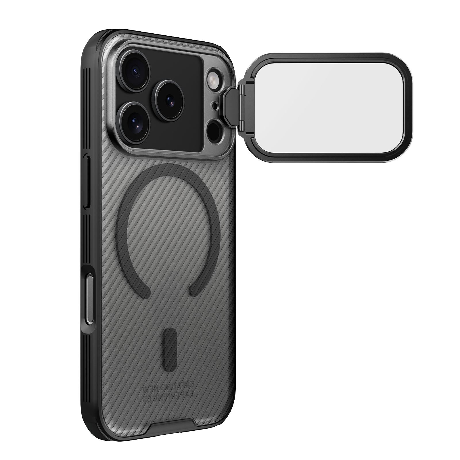 Nillkin CamShield Prop Magnetic Zadný Kryt pre Apple iPhone 17 Pro/ 18 Pro Transparent Black 