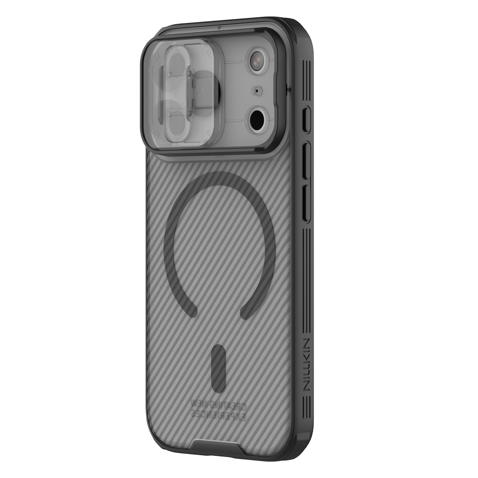 Nillkin CamShield PRO Magnetic Zadný Kryt pre Apple iPhone 17 Pro Transparent Black 