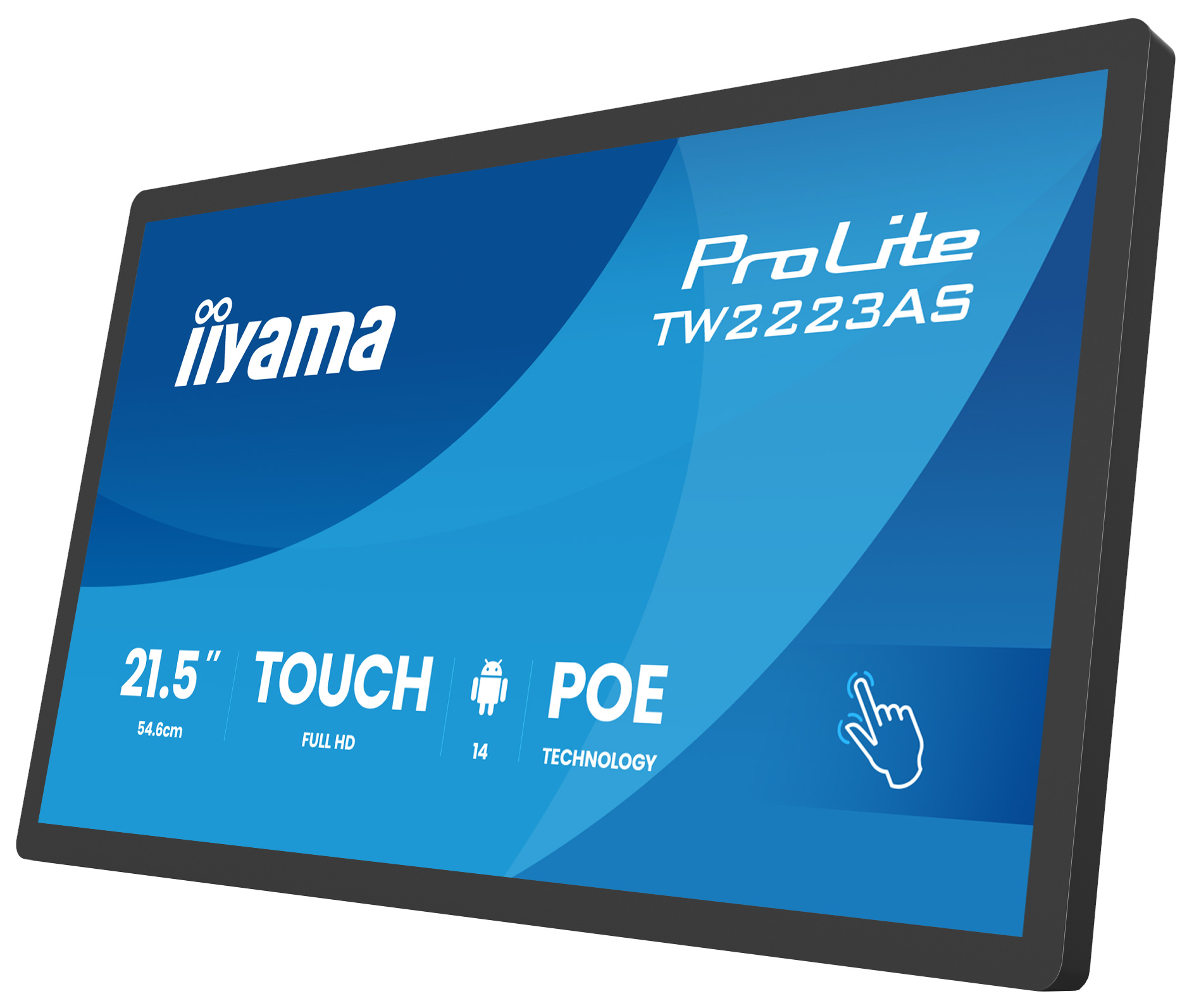 22" iiyama TW2223AS-B3P: IPS, FHD, Android 