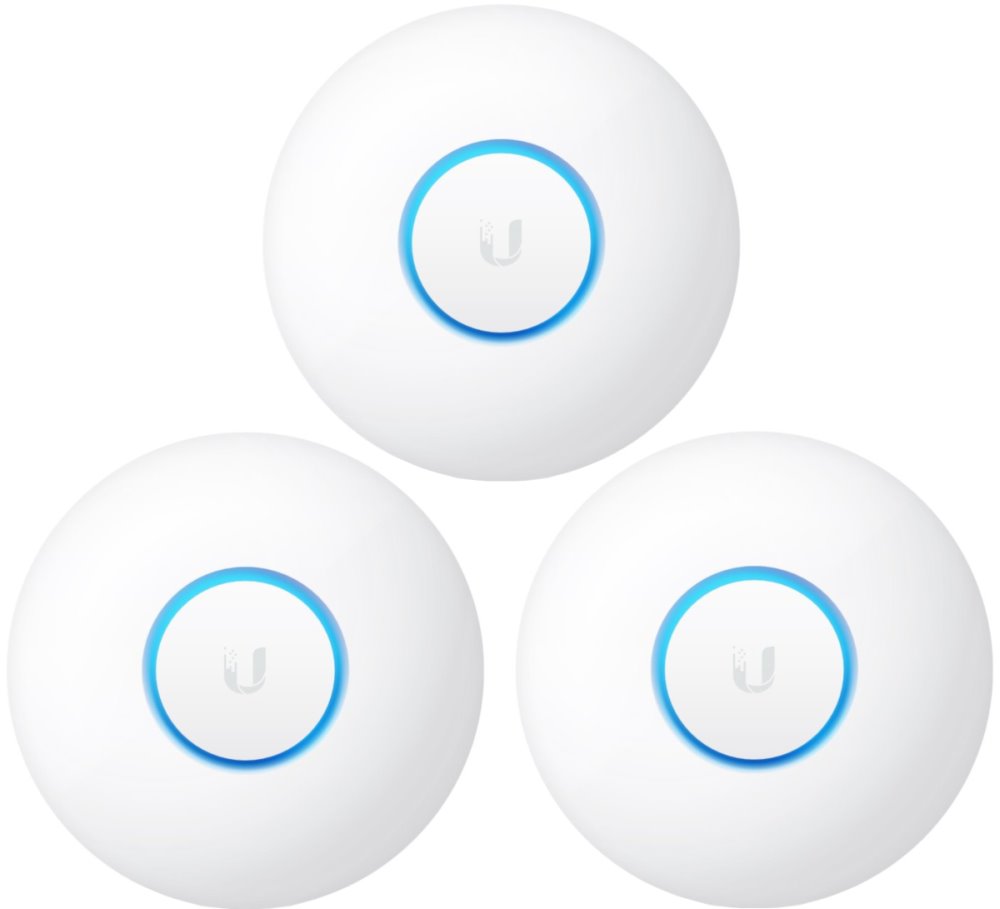 Ubiquiti UAP-nanoHD-3 - Compact UniFi Wave2 AC AP, bez PoE adaptéra, 3-pack