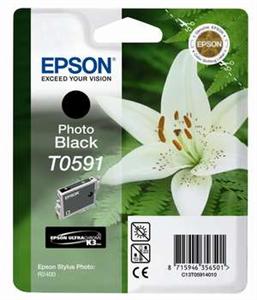 EPSON Ink ctrg photo black pre R2400 T0591