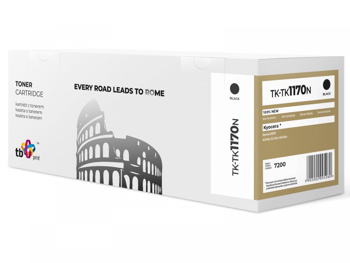 Toner TB kompatibilný s Kyocera TK-1170, Black