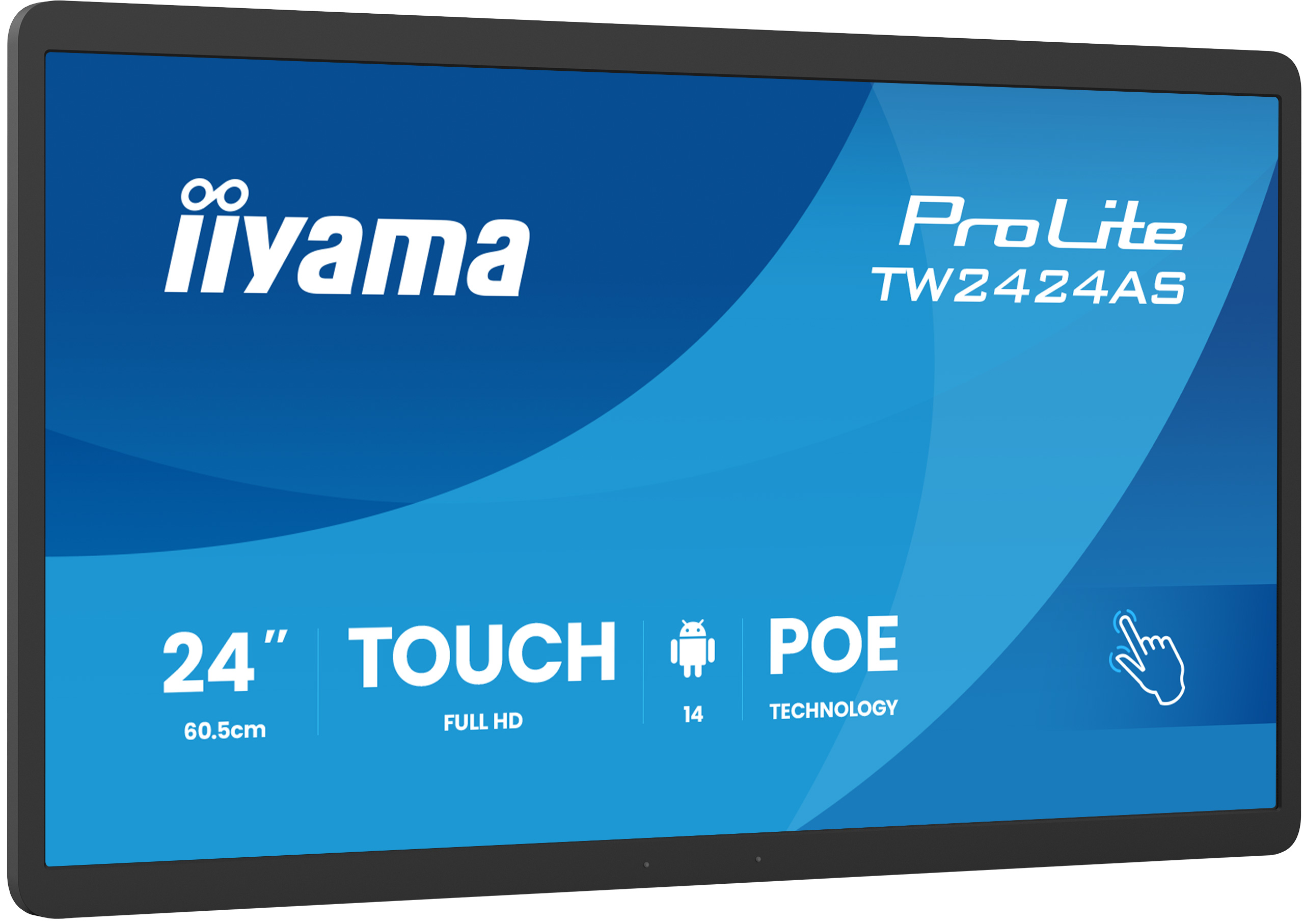 24" iiyama TW2424AS-B3P: IPS, FHD, Android 