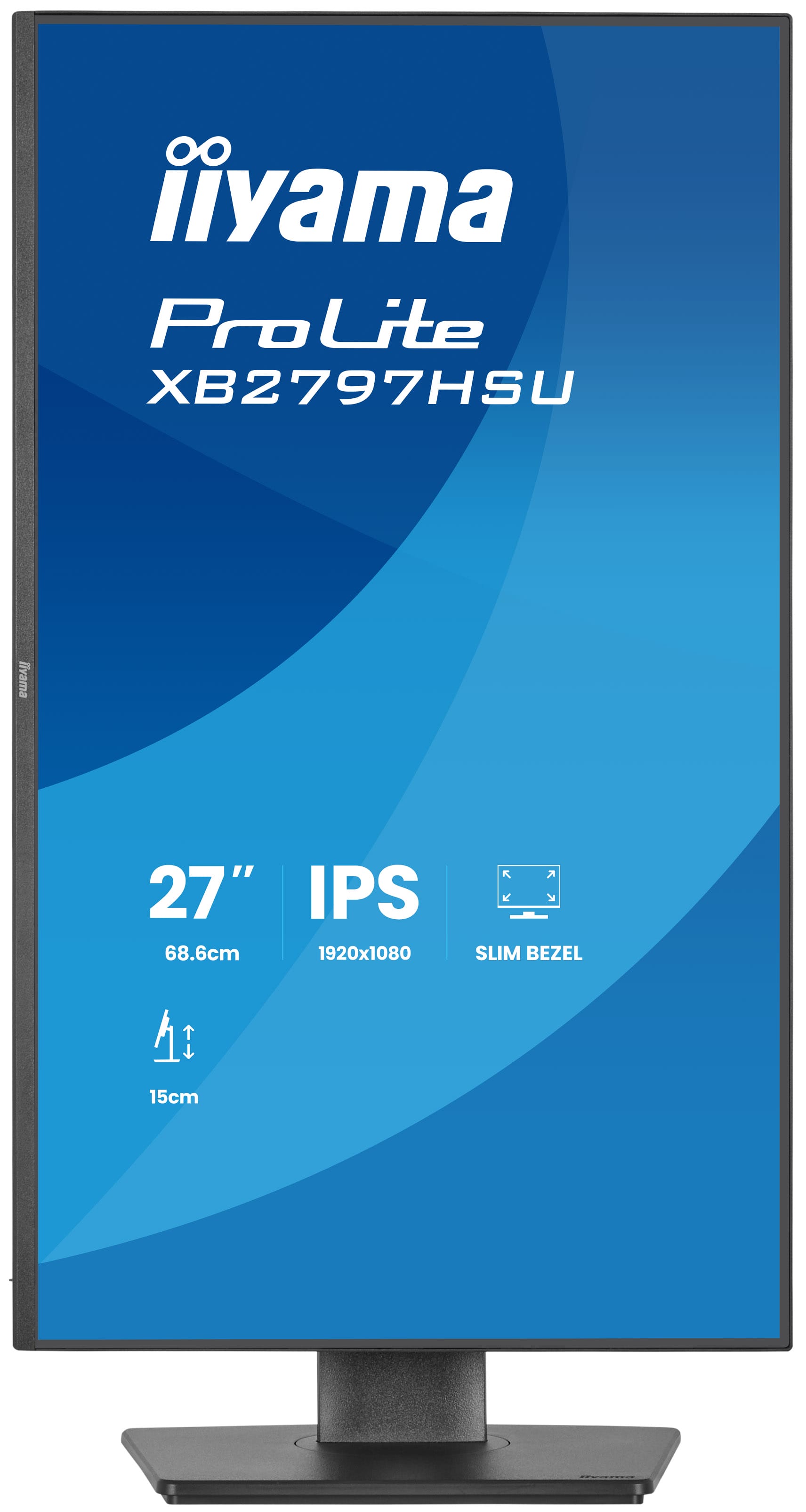 iiyama ProLite/ XB2797HSU-B1/ 27"/ IPS/ FHD/ 120Hz/ 4ms/ Čierna/ 5R 