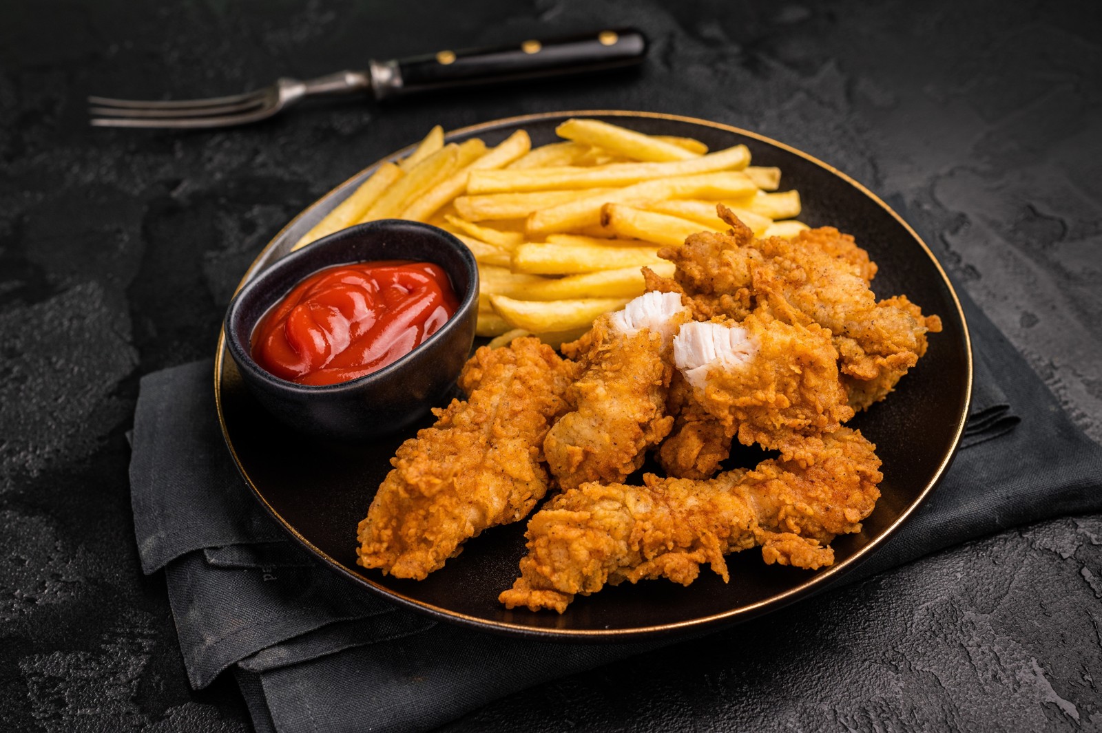 Salente DoubleAir, duálna teplovzdušná fritéza, 11 l, čierna 