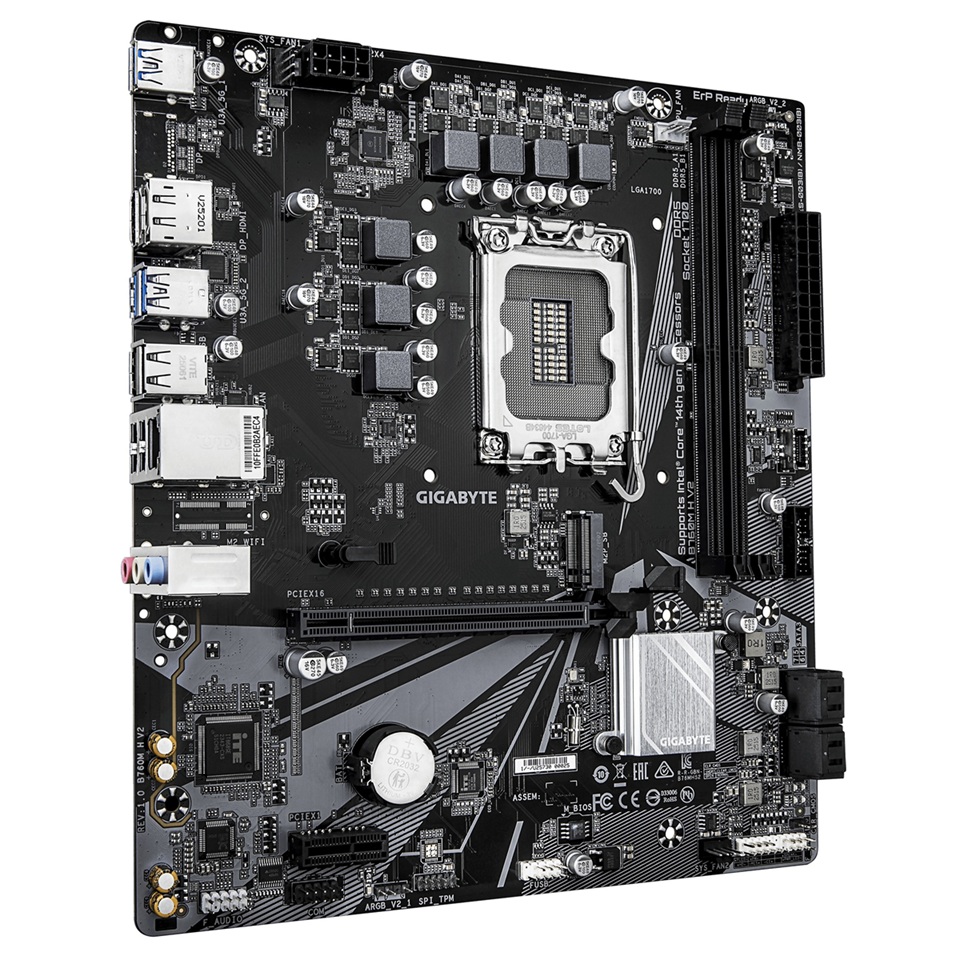 GIGABYTE B760 H V2/ LGA 1700/ mATX 