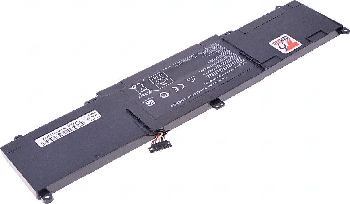 Batéria T6 Power Asus UX303, BX303, RX303, U303LA, TP300LA, 4000mAh, 46Wh, Li-pol, 3cell 