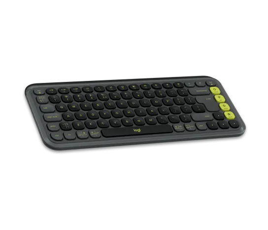 PROMO Pop Icon Keyboard bluetooth, Graph/ green US 