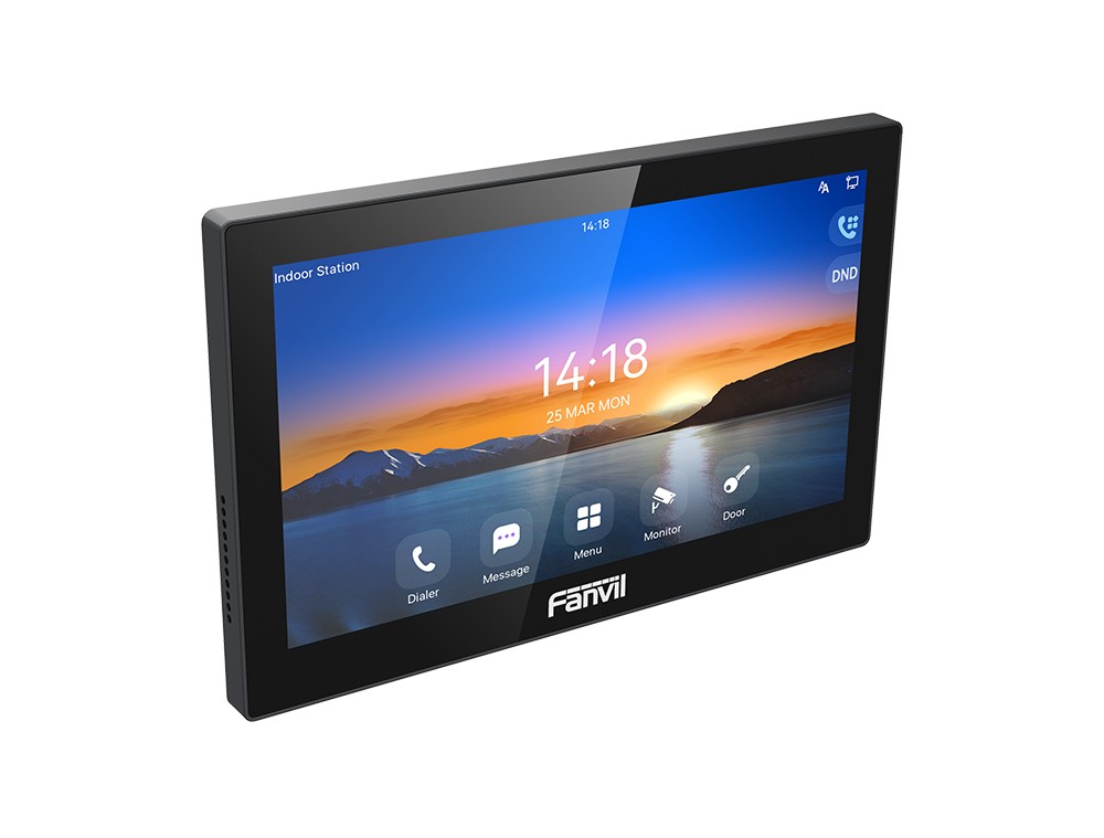 Fanvil i504W SIP vnútorná 7" dotyková stanica, 6x SIP, Wi-Fi 