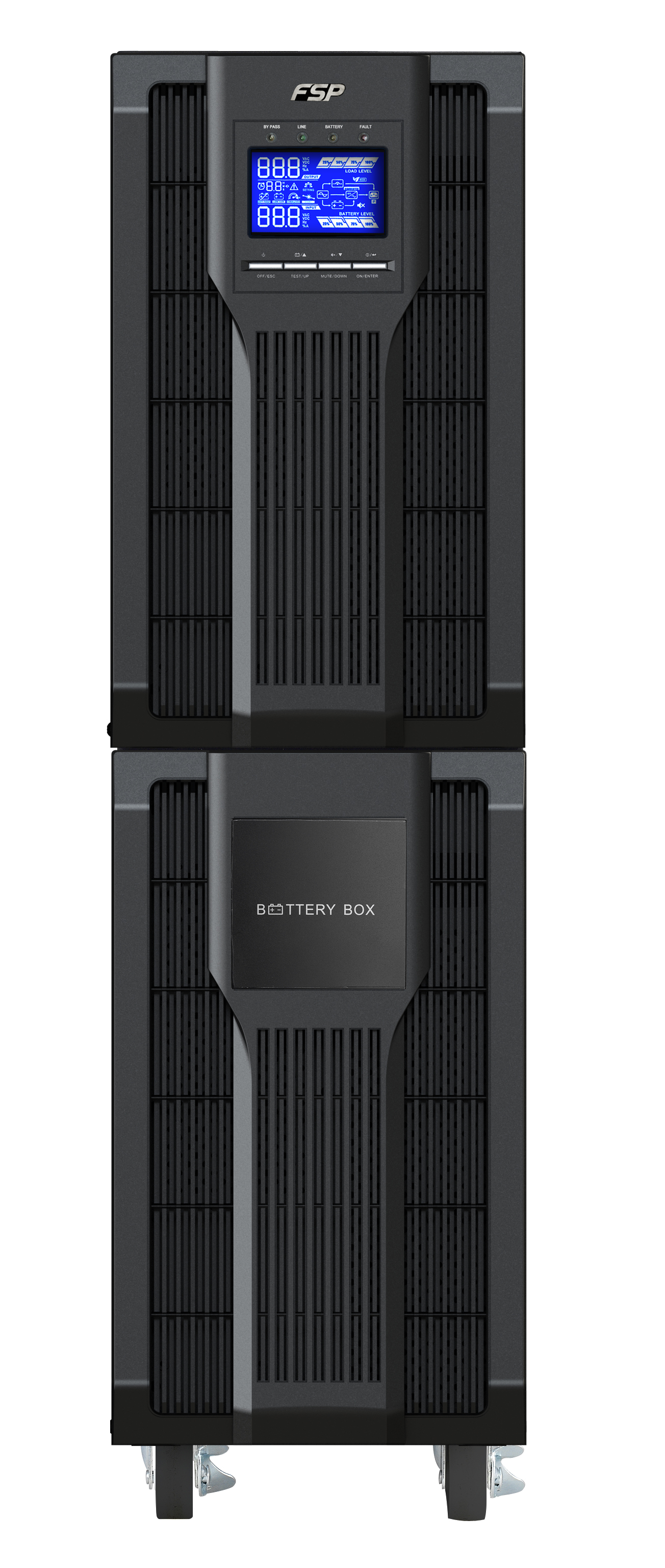 FSP UPS CHAMP 10K veža, 10.000 VA/ 9000 W, online 