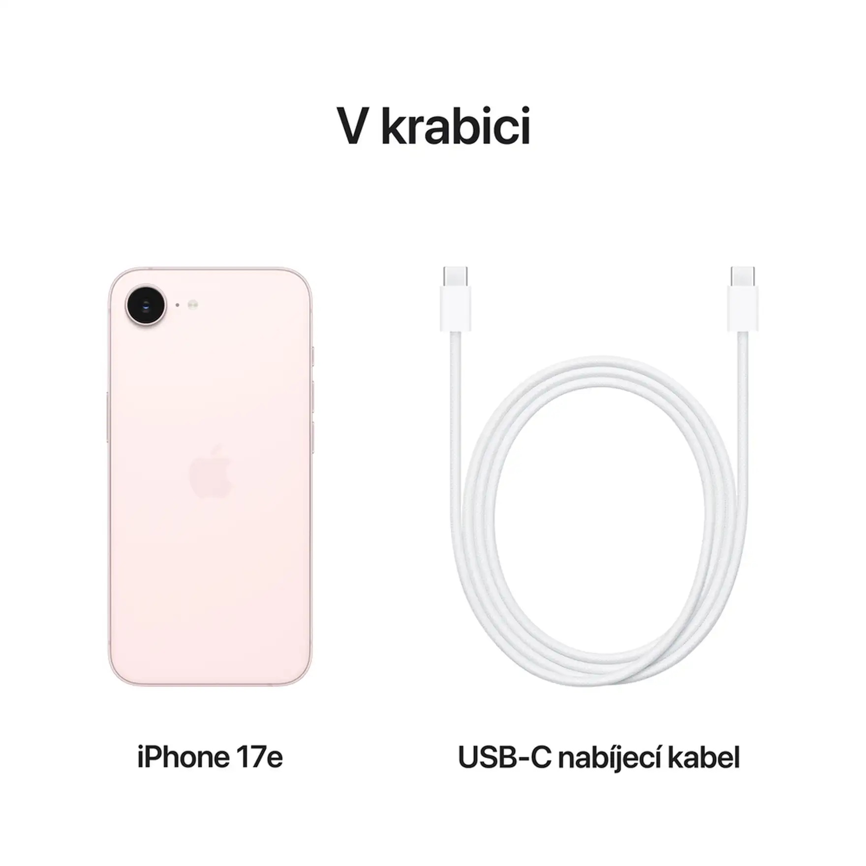Apple iPhone 17e/ 8GB/ 256GB/ Soft Pink 
